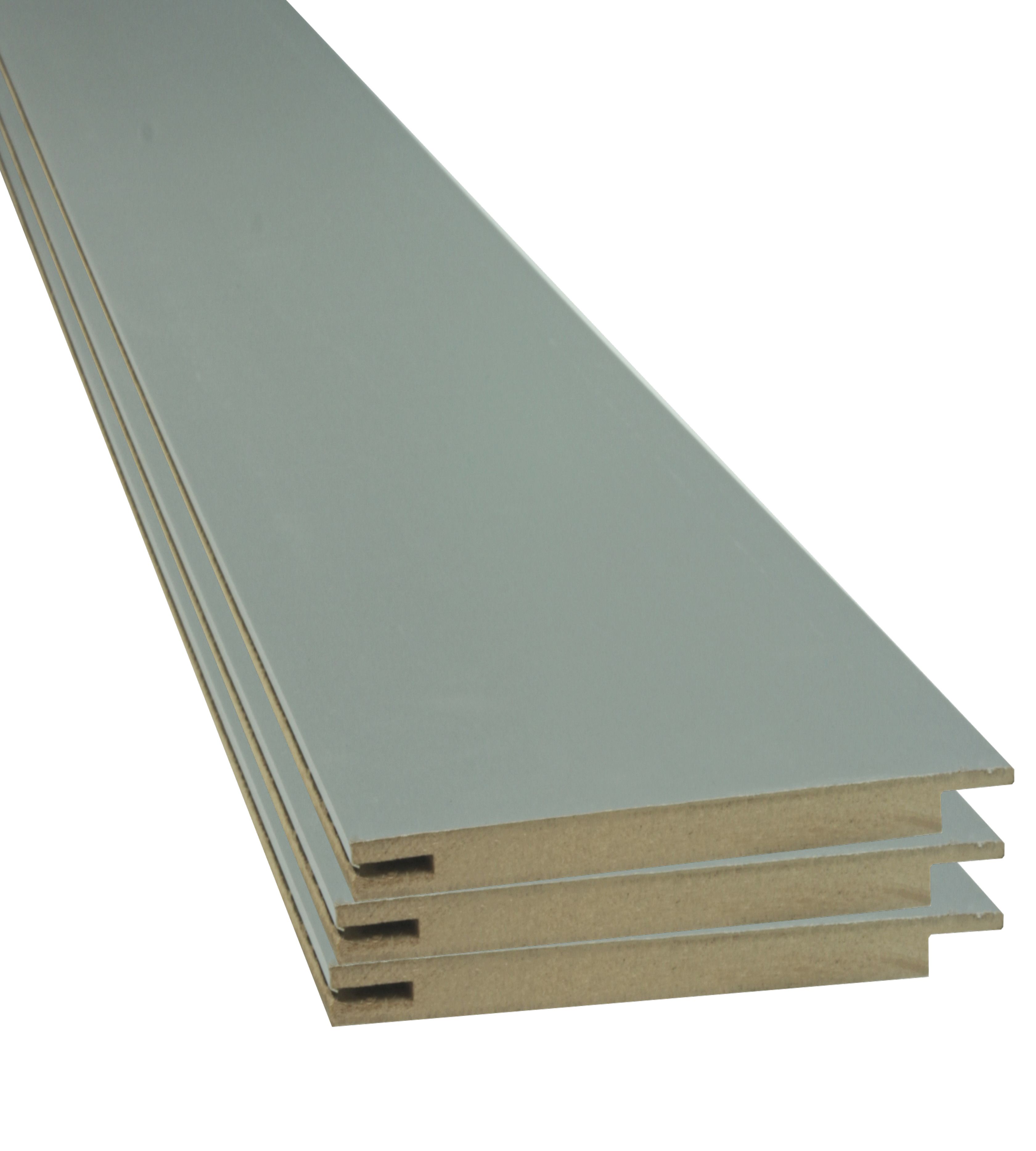 Set extensie toc, MDF, 17 x 210 cm, gri