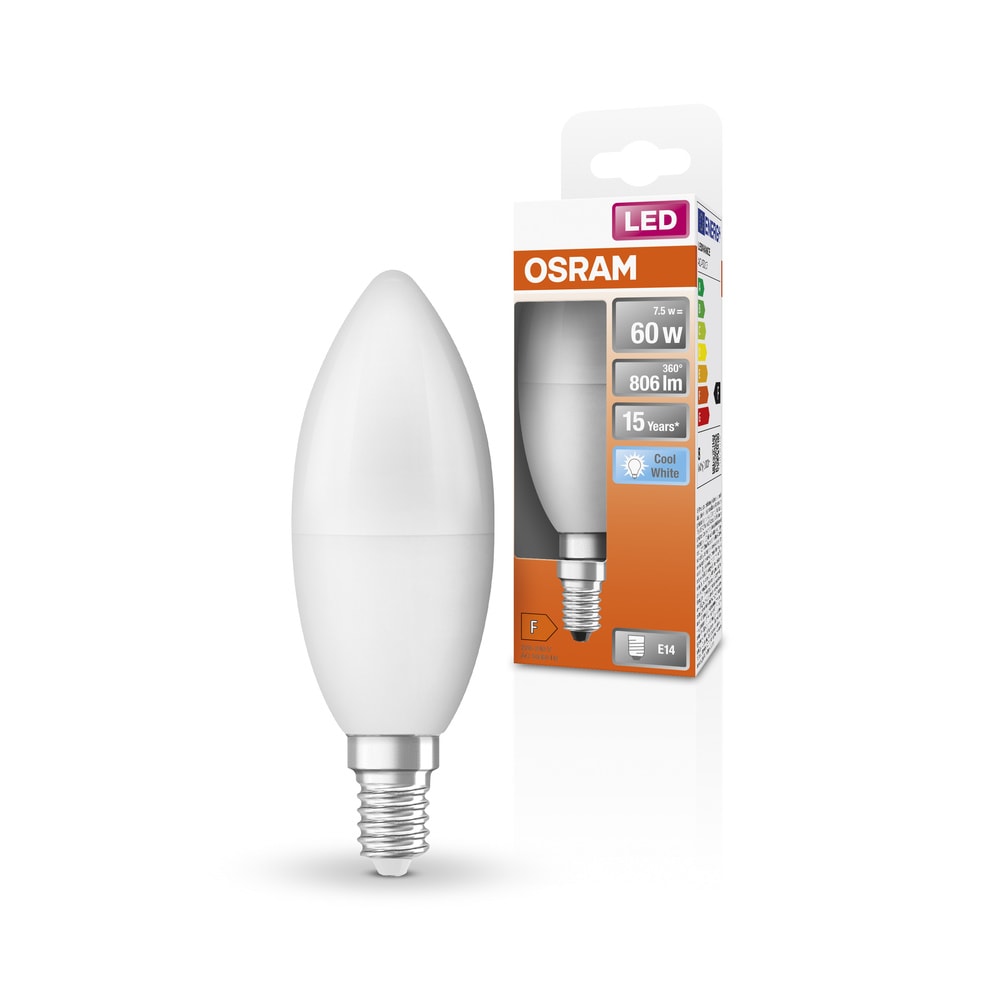 Bec LED OSRAM, 7.5W, E14, 806lm, 4000K