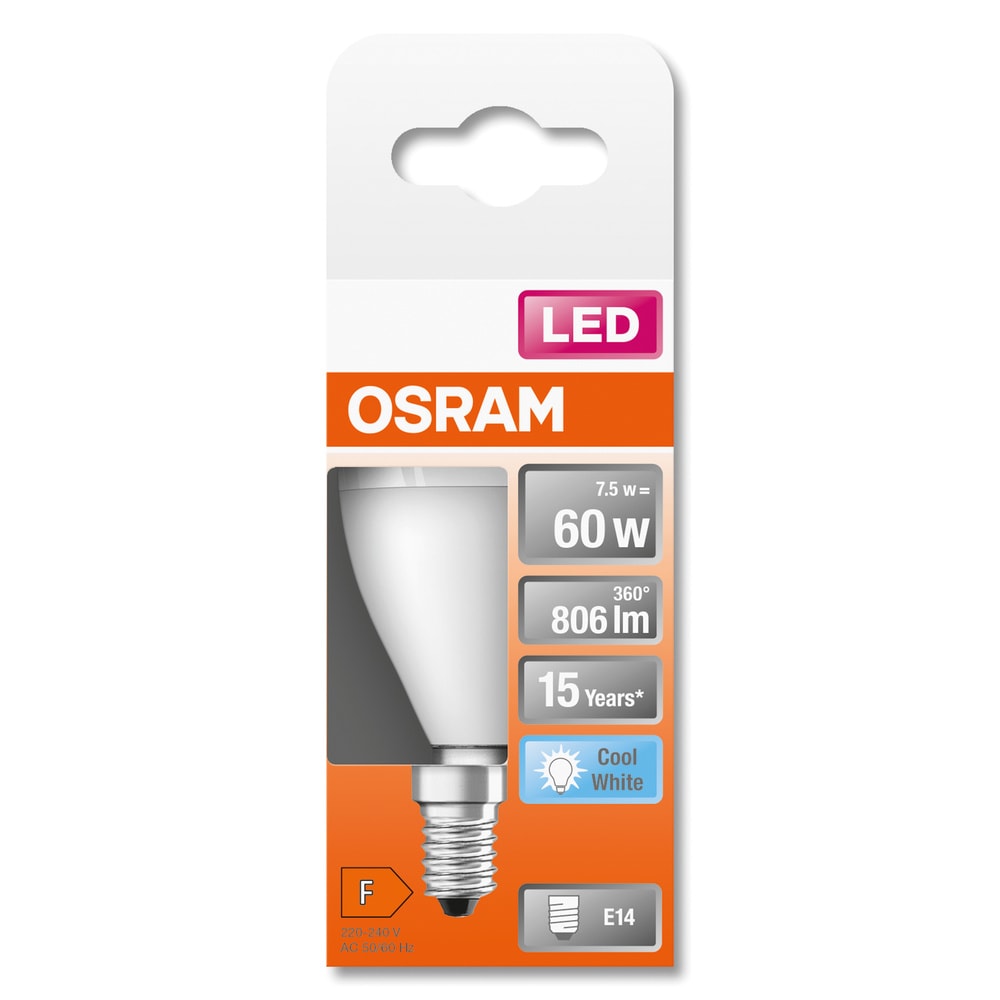 Bec LED OSRAM, 7.5W, E14, 806 lm, 4000K