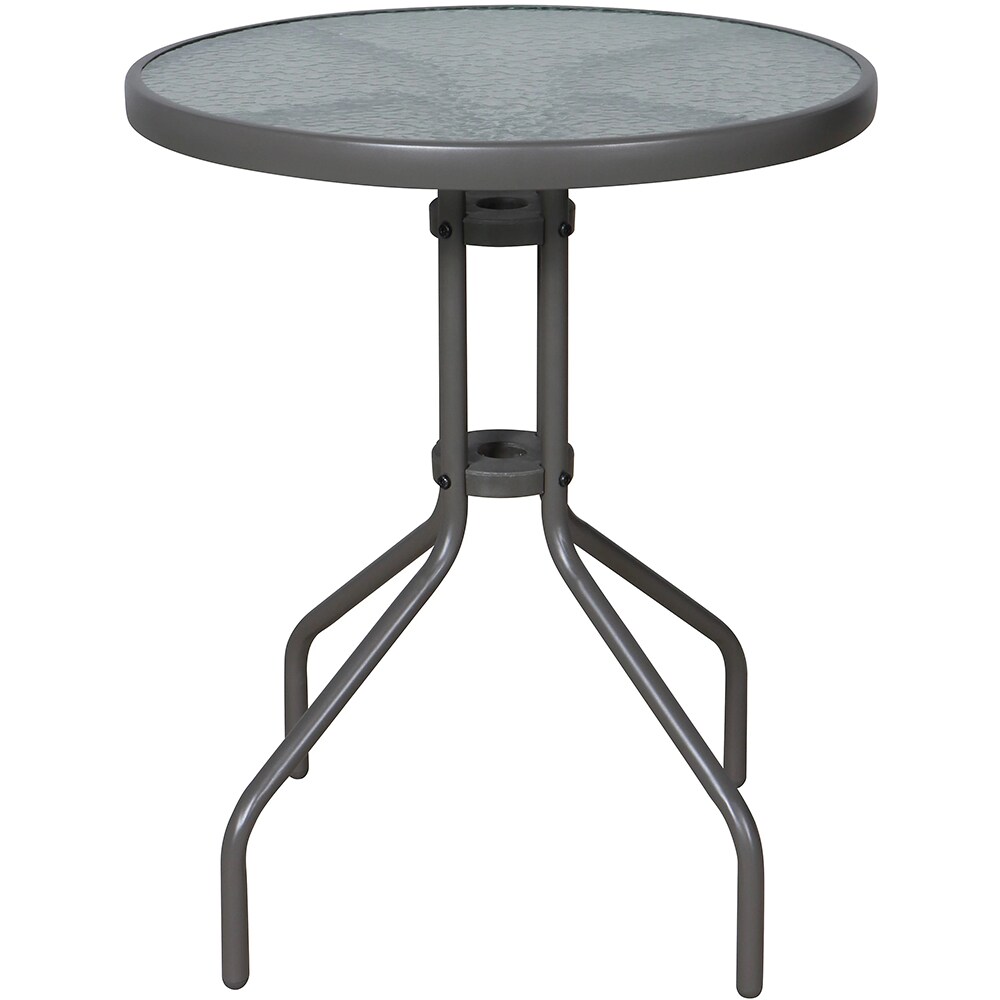 Masa terasa GOODHOME Bari, otel, 60 x 60 x 72 cm, maro