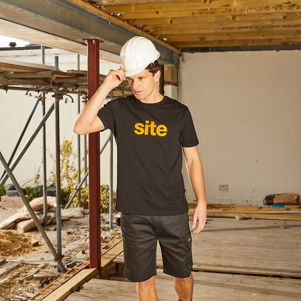 Pantaloni scurti barbati SITE Sember, marimea 42, negru