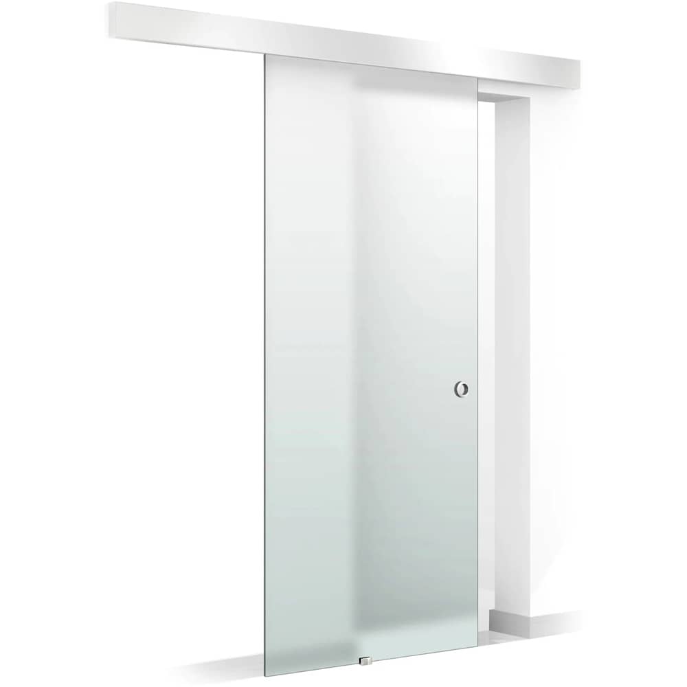Panou usa culisanta UNIC SPOT RS120, sticla securizata, 85 x 205 cm, transparent