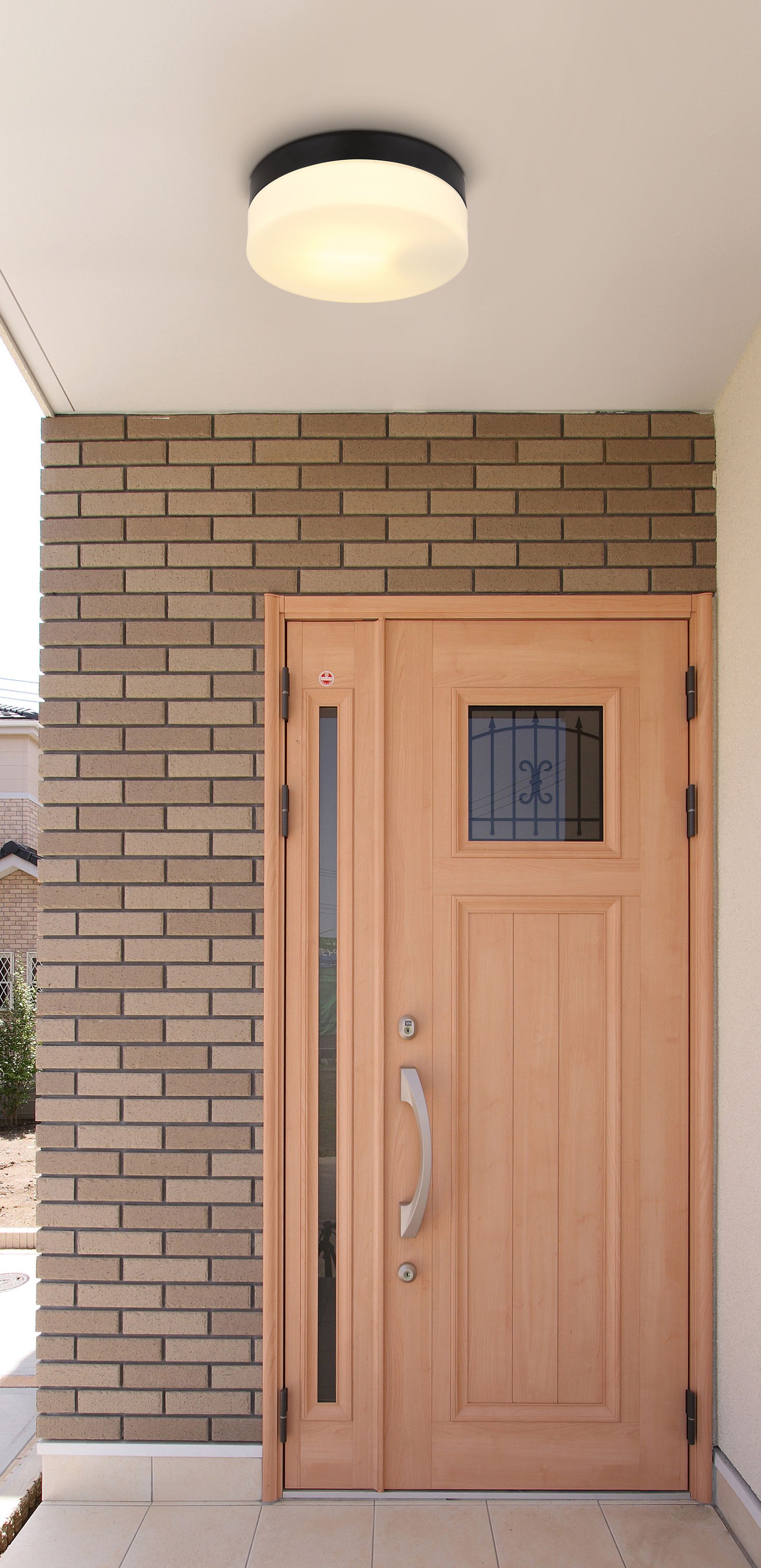 Lampa de exterior, negru E27 60W  Globo