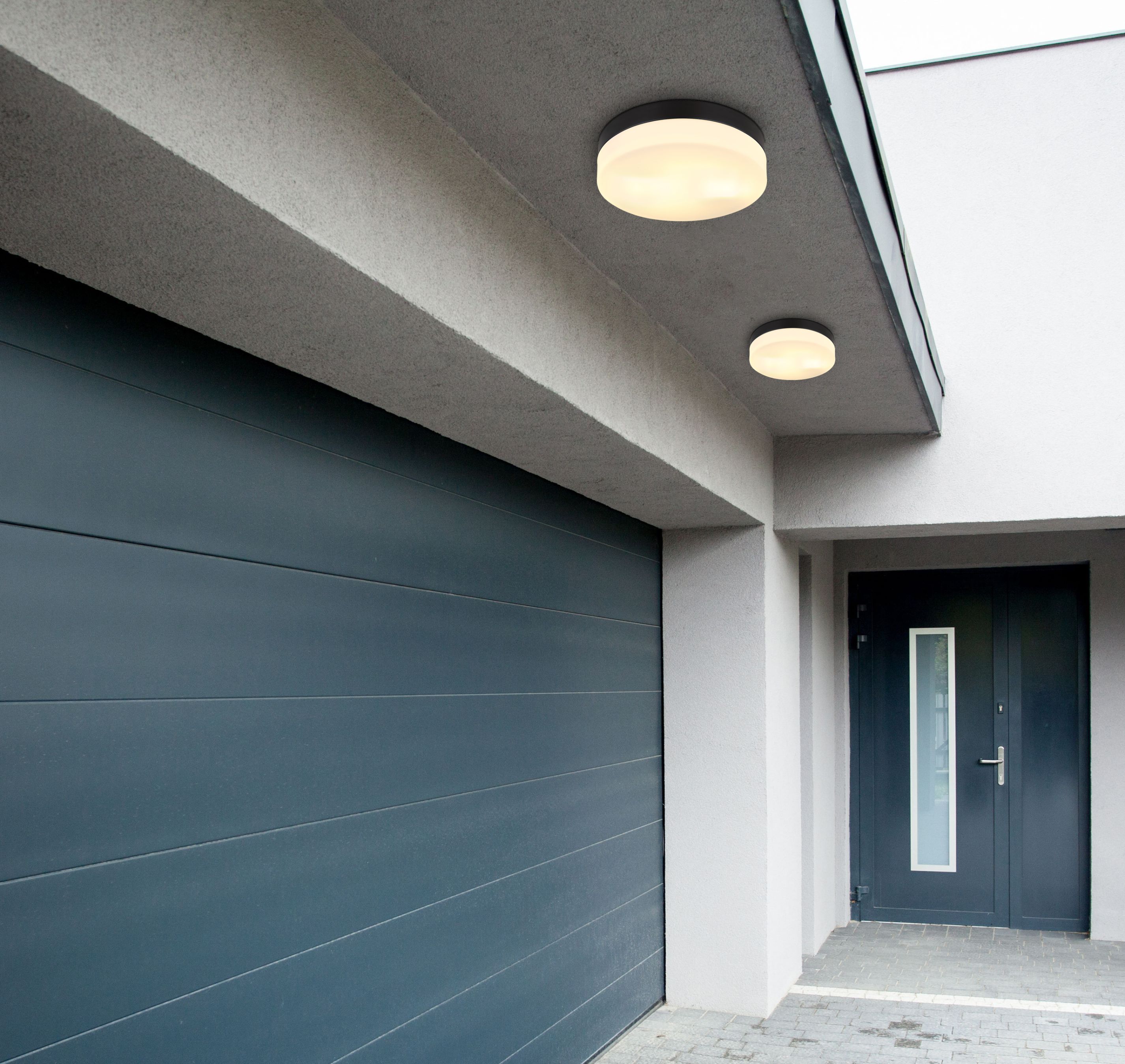 Lampa de exterior, negru mat, 24 cm, E27, 60W Globo