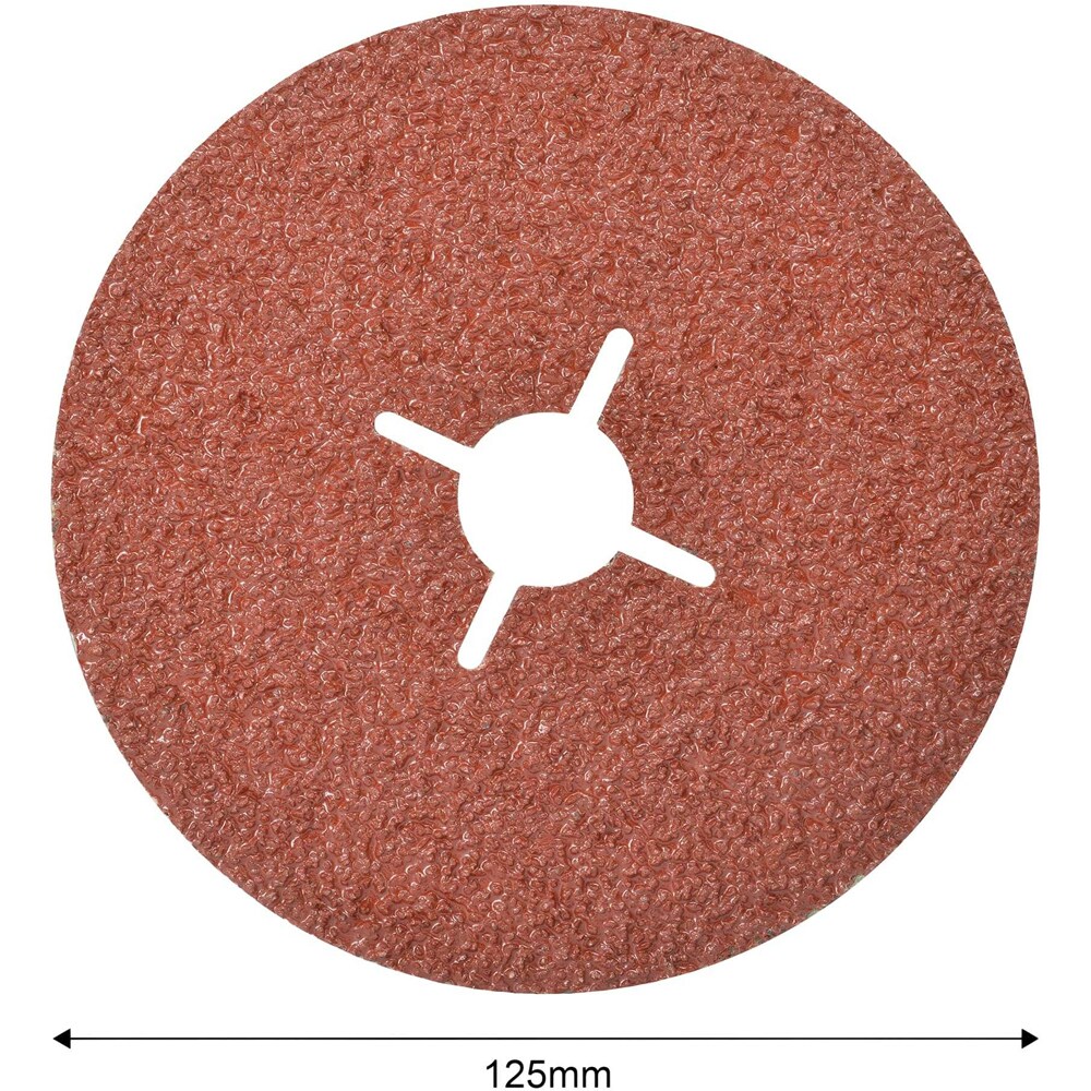 Set fibrodisc MAC ALLISTER, 5 bucati, 125 mm, P24