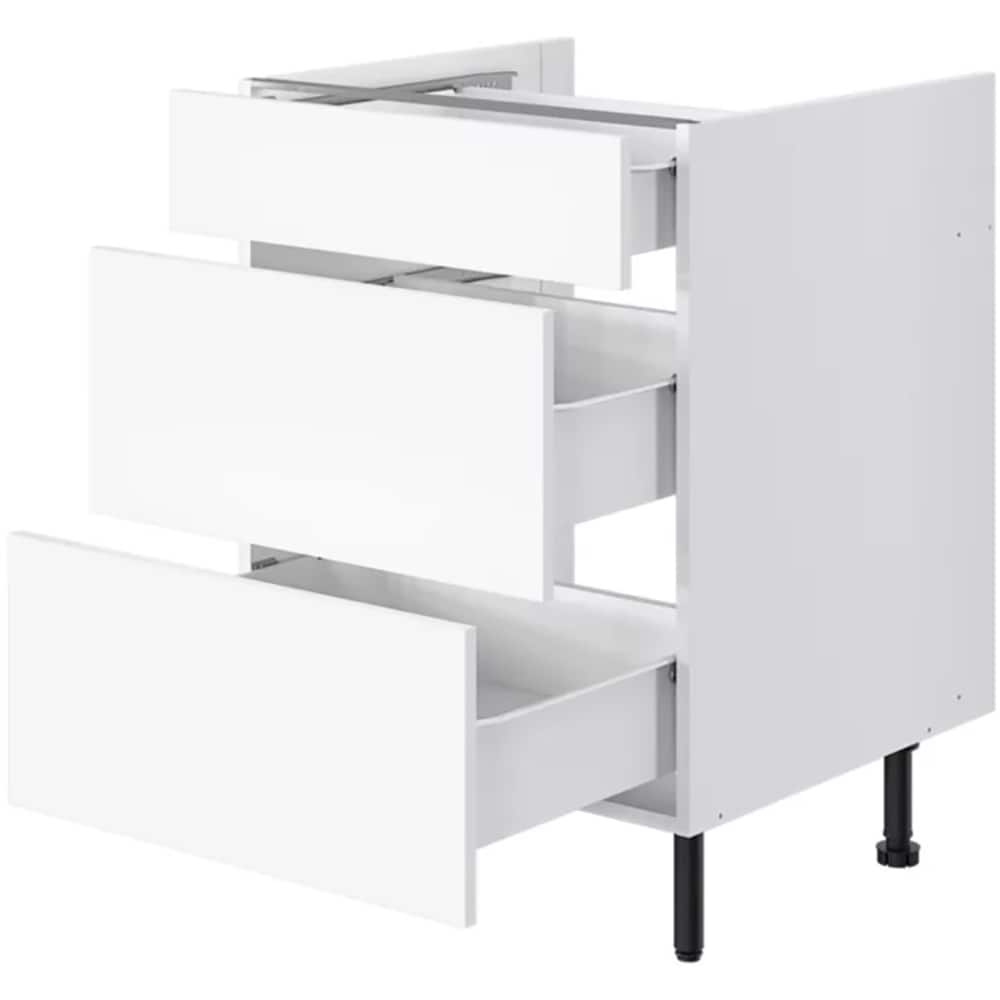 Corp inferior bucatarie Pragma, PAL, 60 x 59 x 86cm, alb