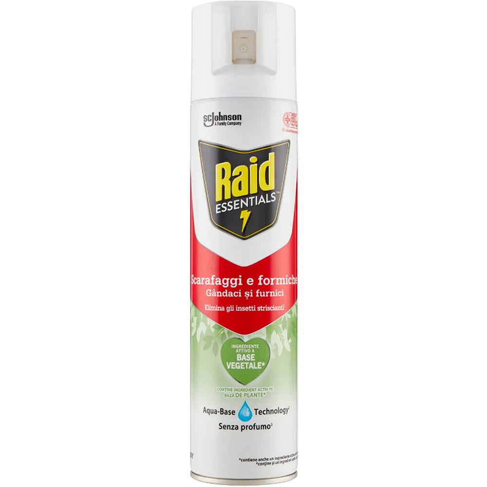 Spray pentru gandaci si furnici RAID, 400 ml