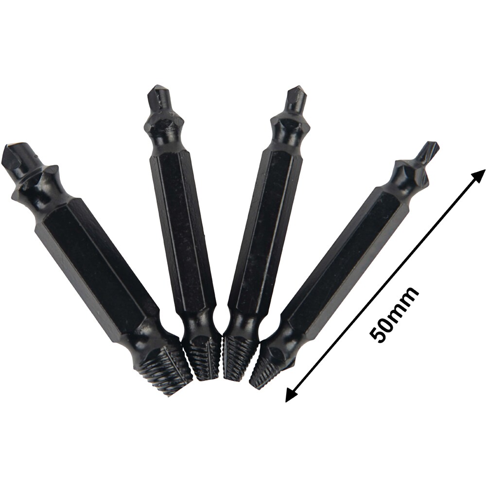 Extractor doua capete Erbauer, set 4 bucati
