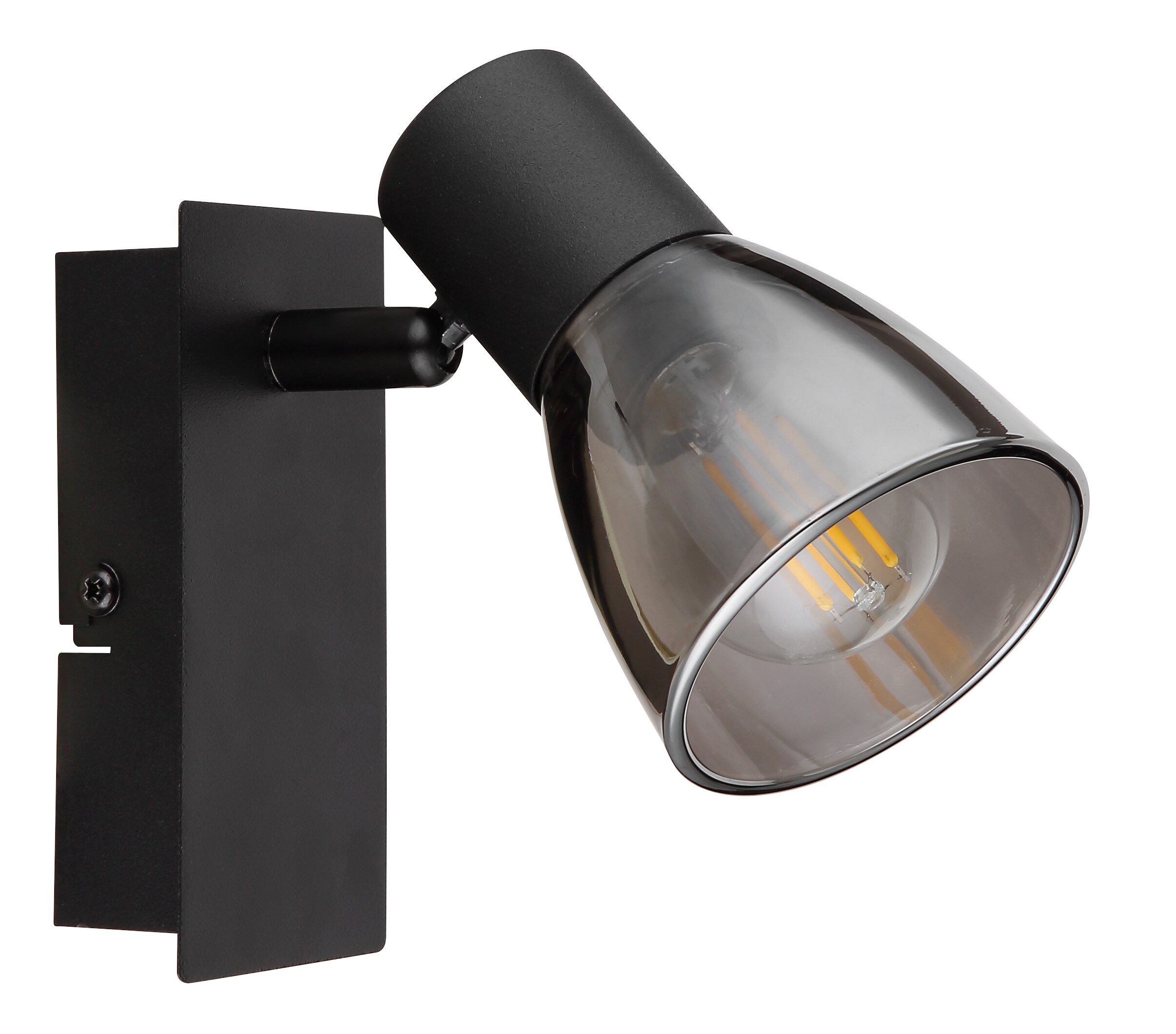 Spot Met Negru Mat 70X140 40W 230V