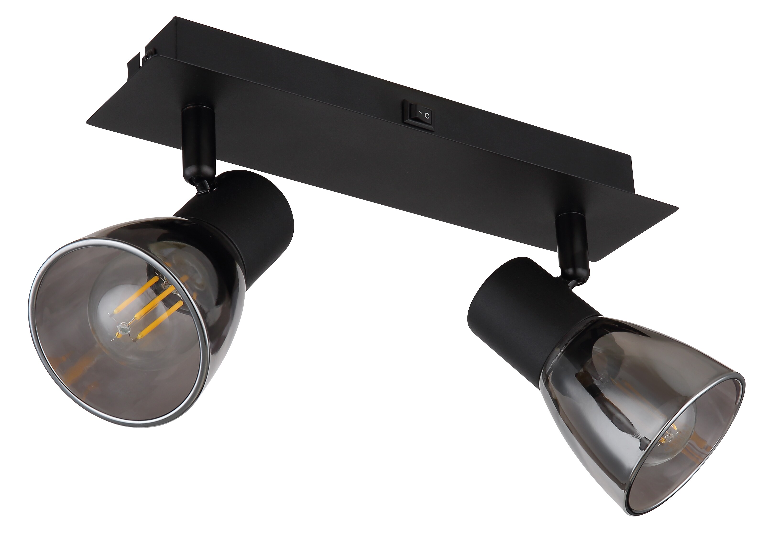 Spot Met Negru Mat 250X70X155 40W