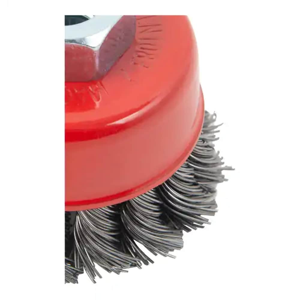 Perie cupa sarma rasucita MAC ALLISTER 101413289, 65mm