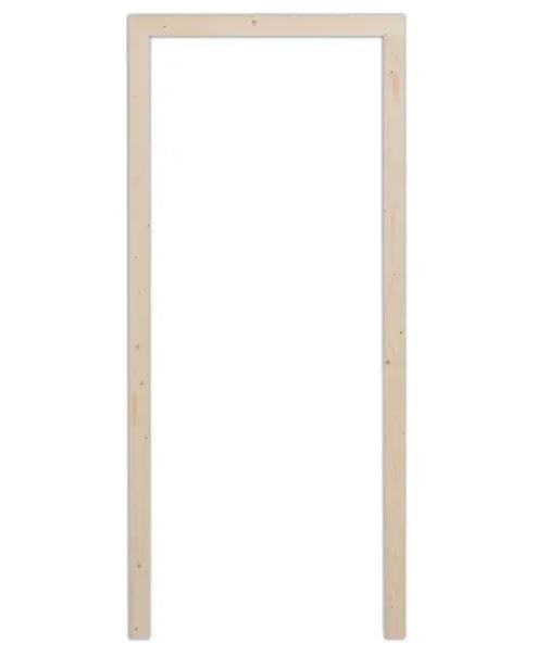 Pervaz usa Aris/Minerva, lemn masiv, 8 x 210 cm, maro