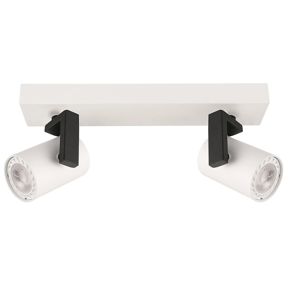 Spot dublu ITALUX Mola SPL-2846-2 WH, 2 x GU10, 35W, IP20, alb