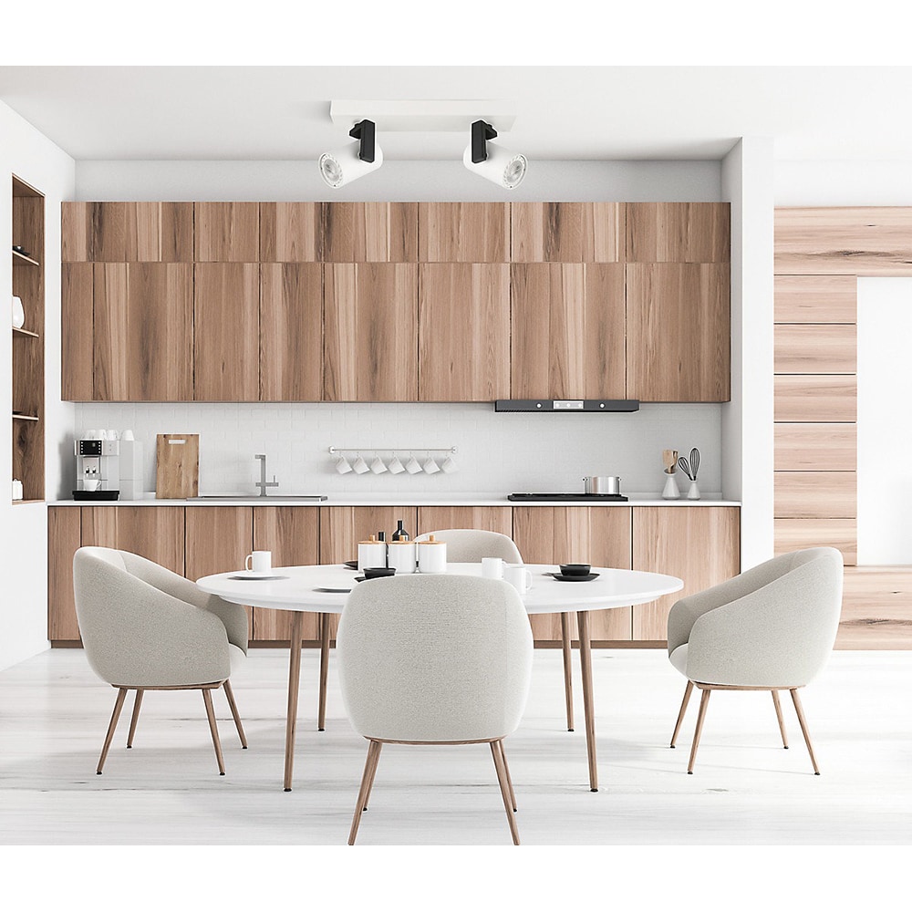 Spot dublu ITALUX Mola SPL-2846-2 WH, 2 x GU10, 35W, IP20, alb