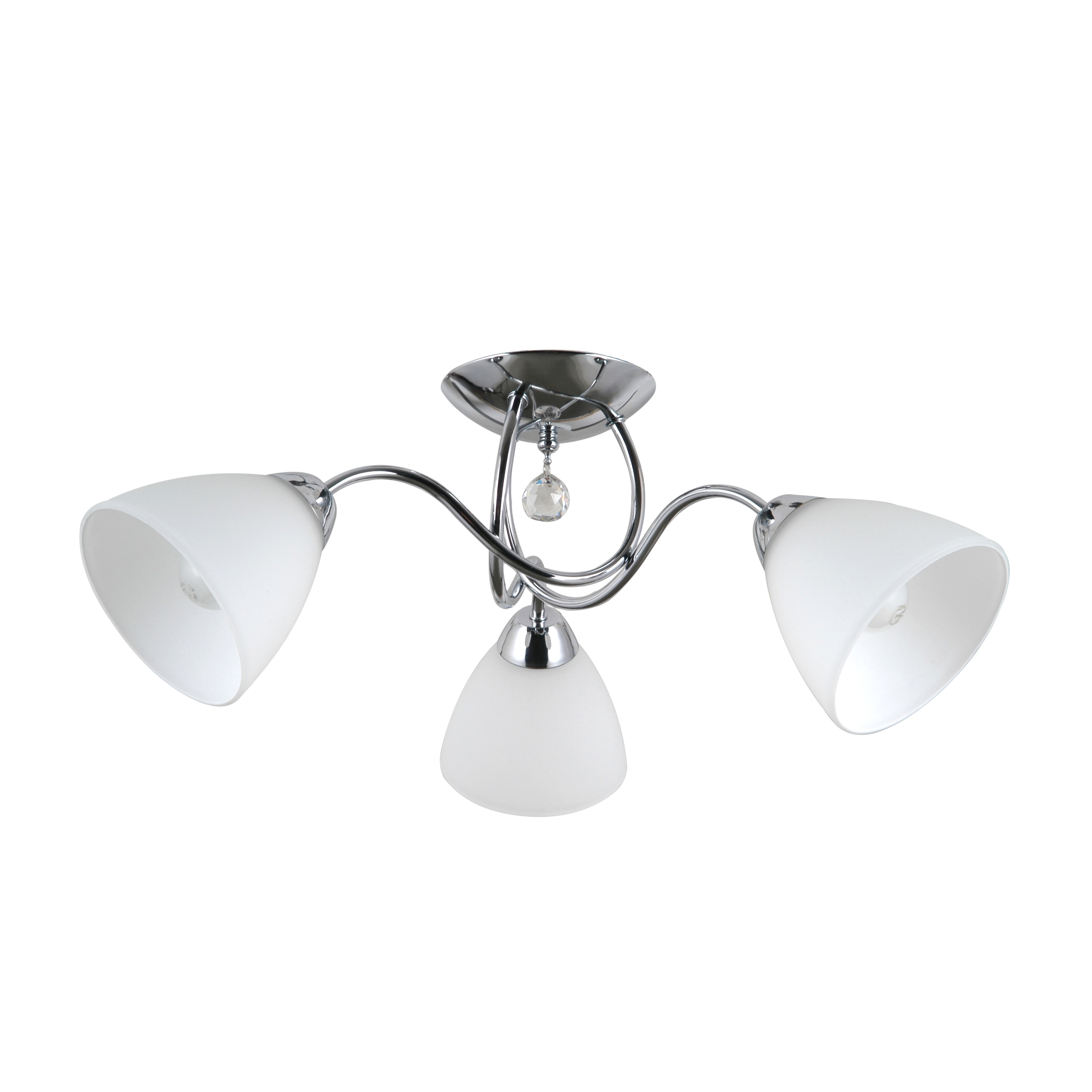 Lampa Lugano, alb, 3 becuri x 40W, E27