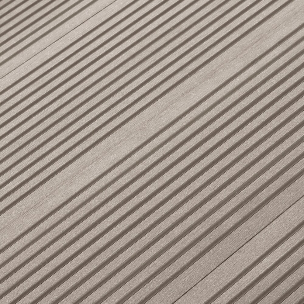 Placa WPC terasa KLIKSTROM Neva, 220 x 14.5 x 2.1 cm, maro taupe