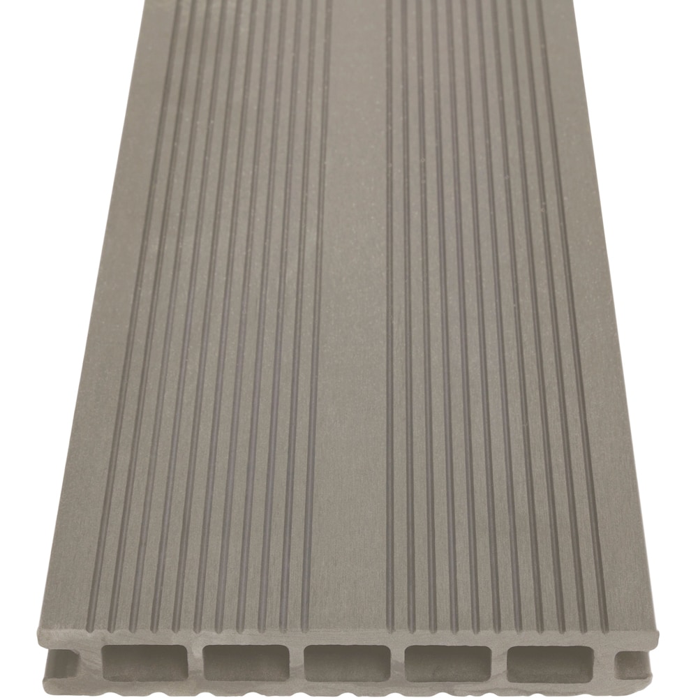 Placa WPC terasa KLIKSTROM Neva, 220 x 14.5 x 2.1 cm, maro taupe