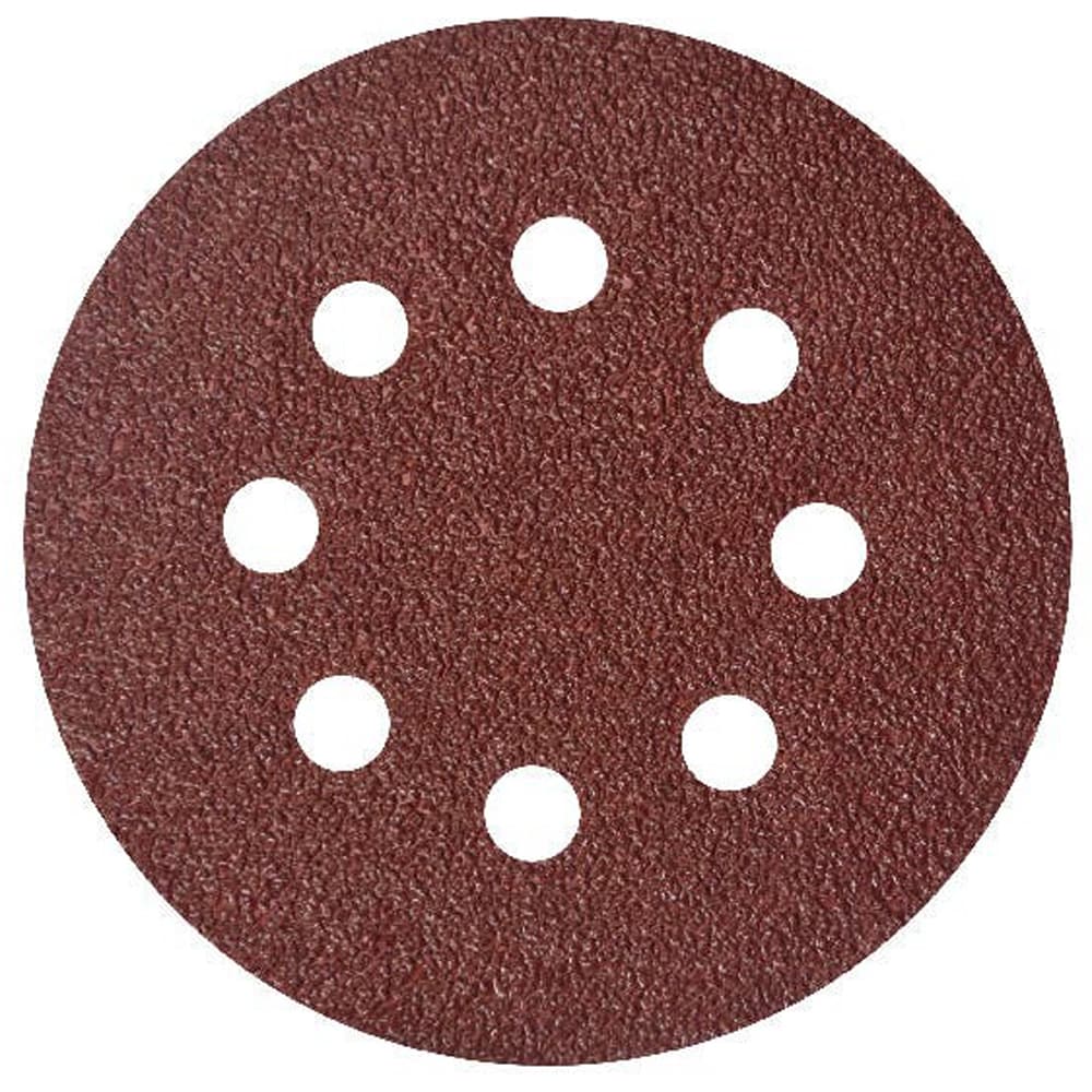 Set foi slefuire MAC ALLISTER, 10 bucati, 125 mm, perforate