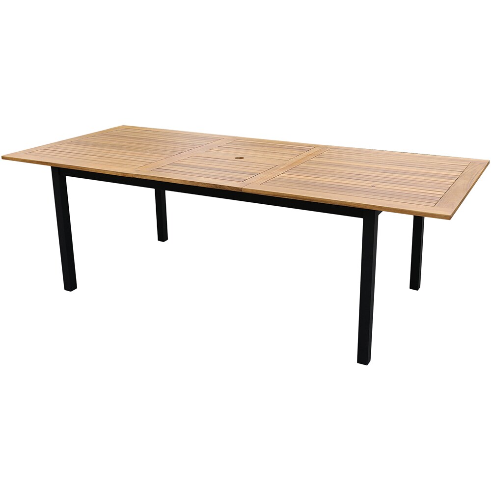Masa extensibila BLOOMA Fasia, 180-240 x 100 x 75 cm, maro