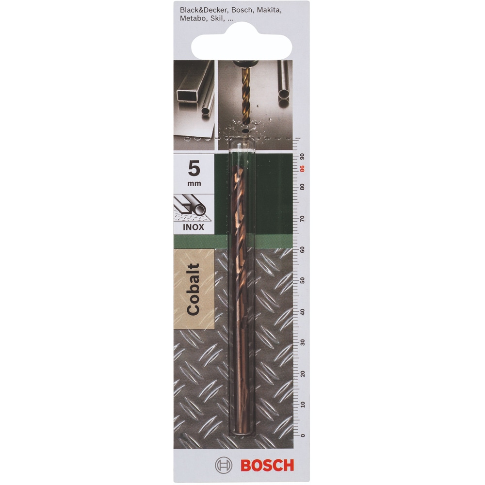 Burghiu metal BOSCH HSS CO, 5 x 86mm 