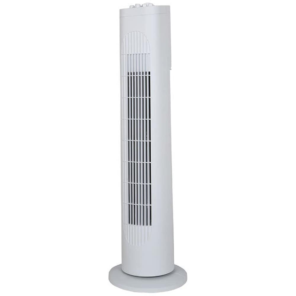 Ventilator turn, 3 trepte de viteza, 45W, alb