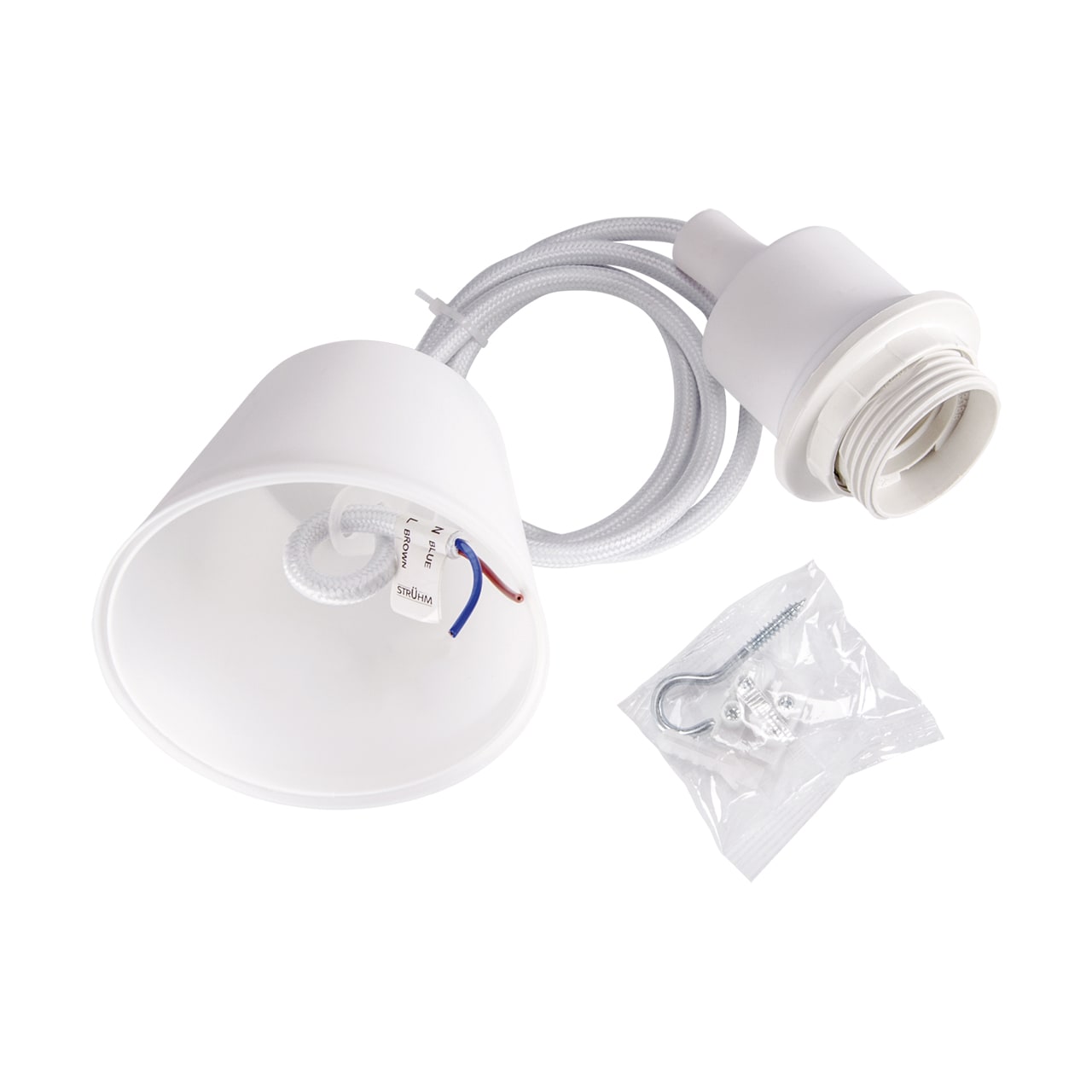 Plug-in LED lamp suspendat,  INKA, LED integrat  Ideus REX HL991L
