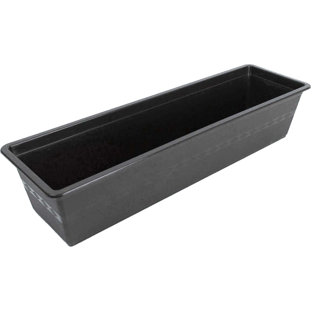 Jardiniera CARINA, plastic, 60 cm, antracit