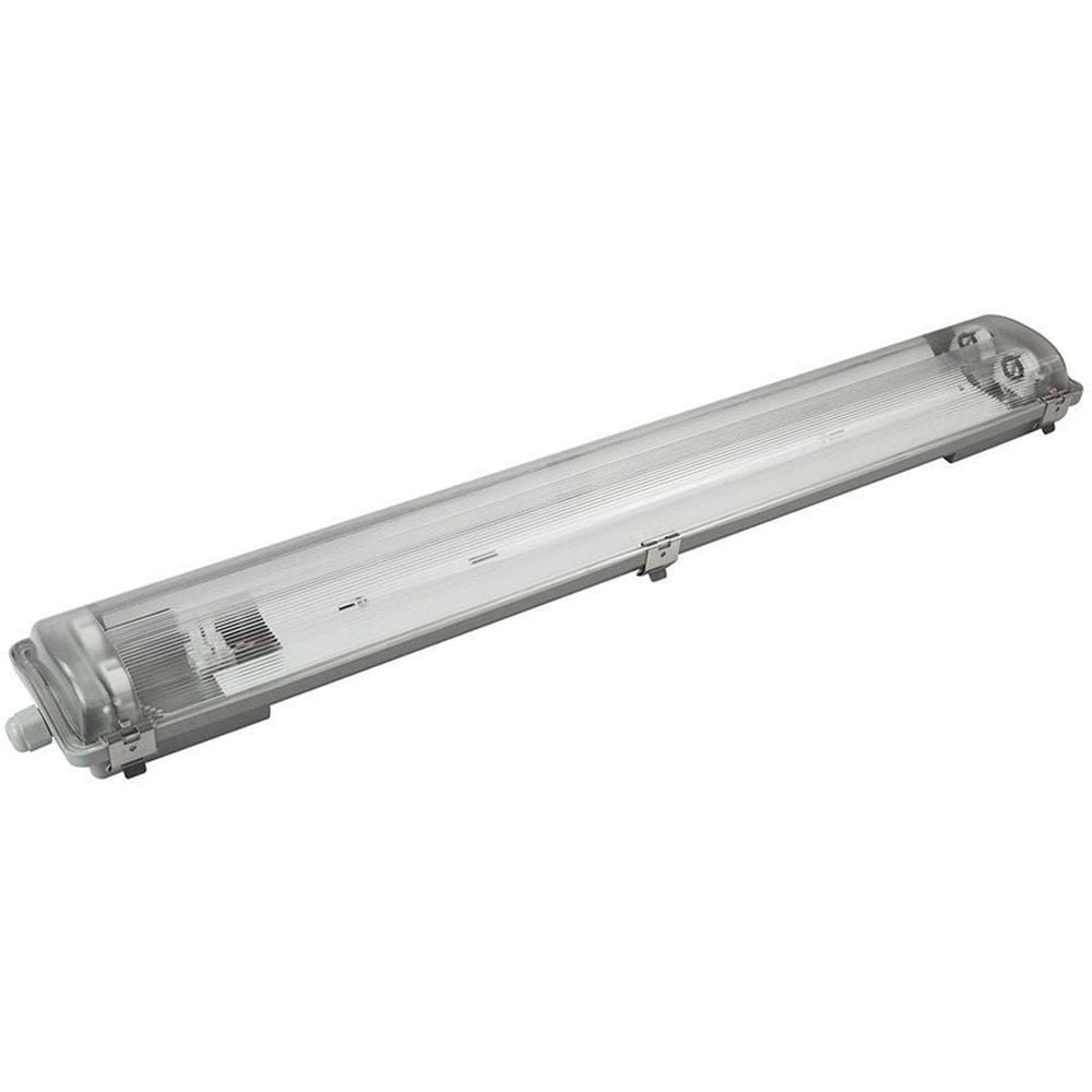 Corp de iluminat pentru tub LED Starke, IP65, 2x60cm, metal, 1 capat