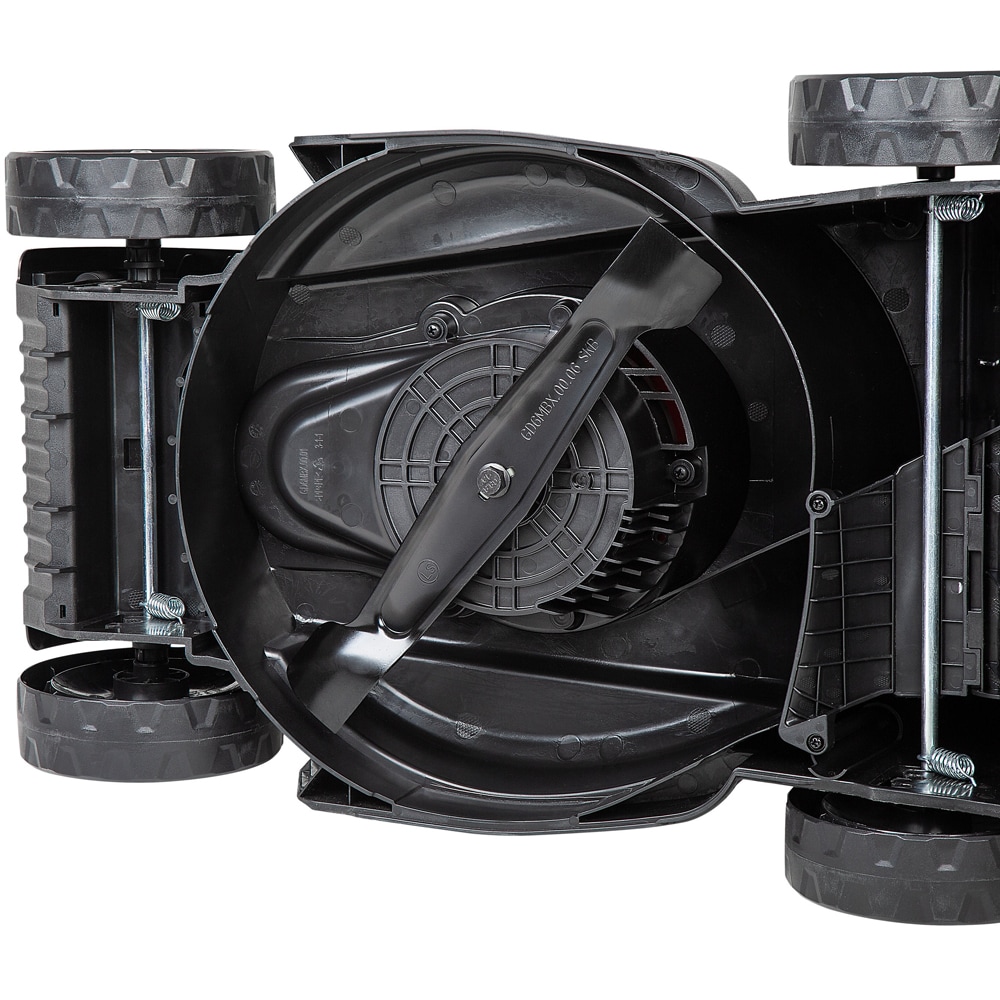 Masina de tuns iarba PERFORMANCE POWER, Electrica, 1200W, latime taiere 32 cm, cos 27L, negru-rosu