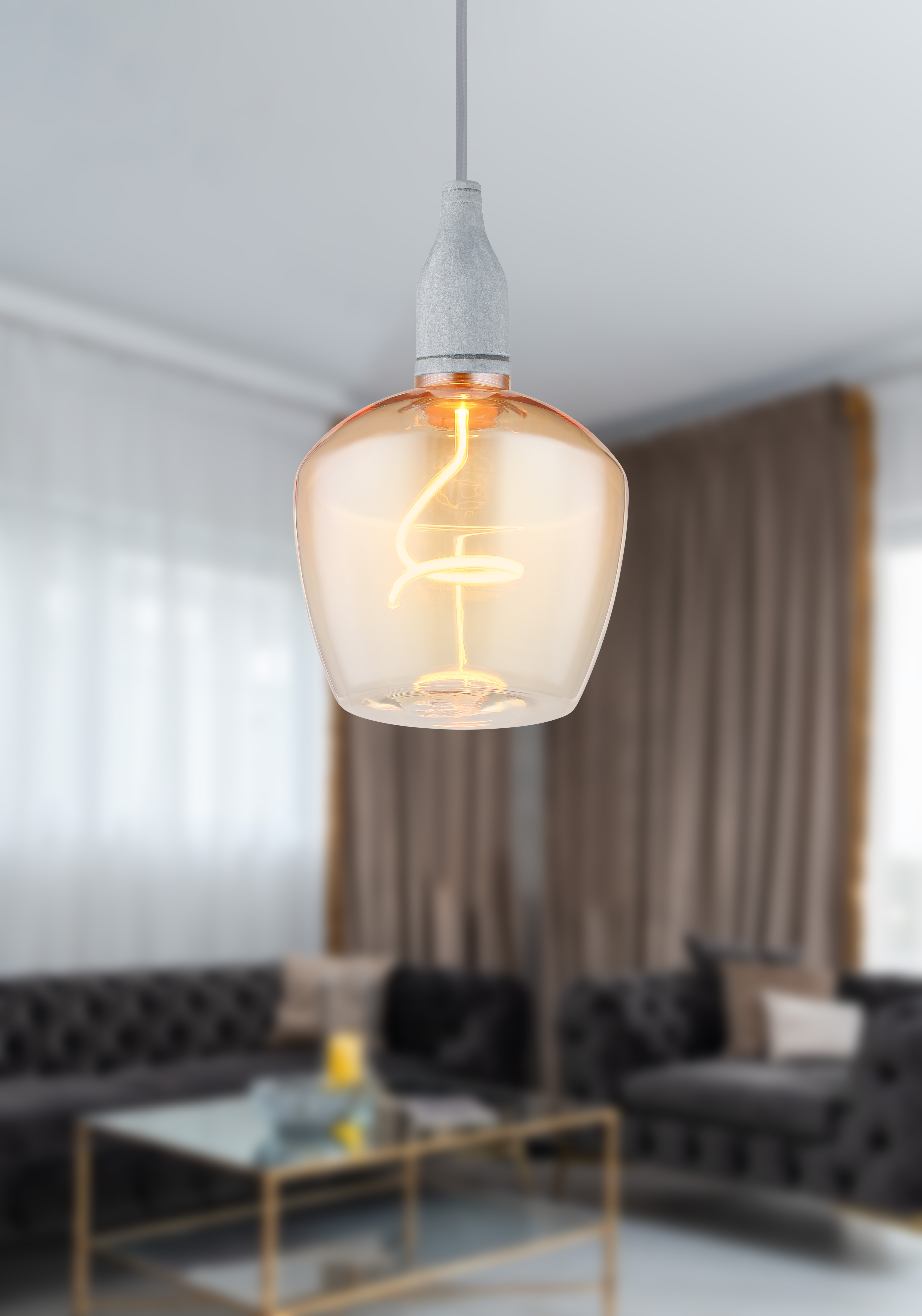 Bec Led Globo 11539A, E27, 4W, 240lm, 1800K