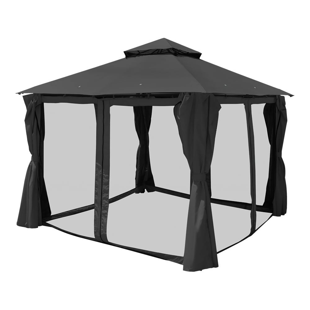 Pavilion terasa THAR, 300 x 300 cm, gri