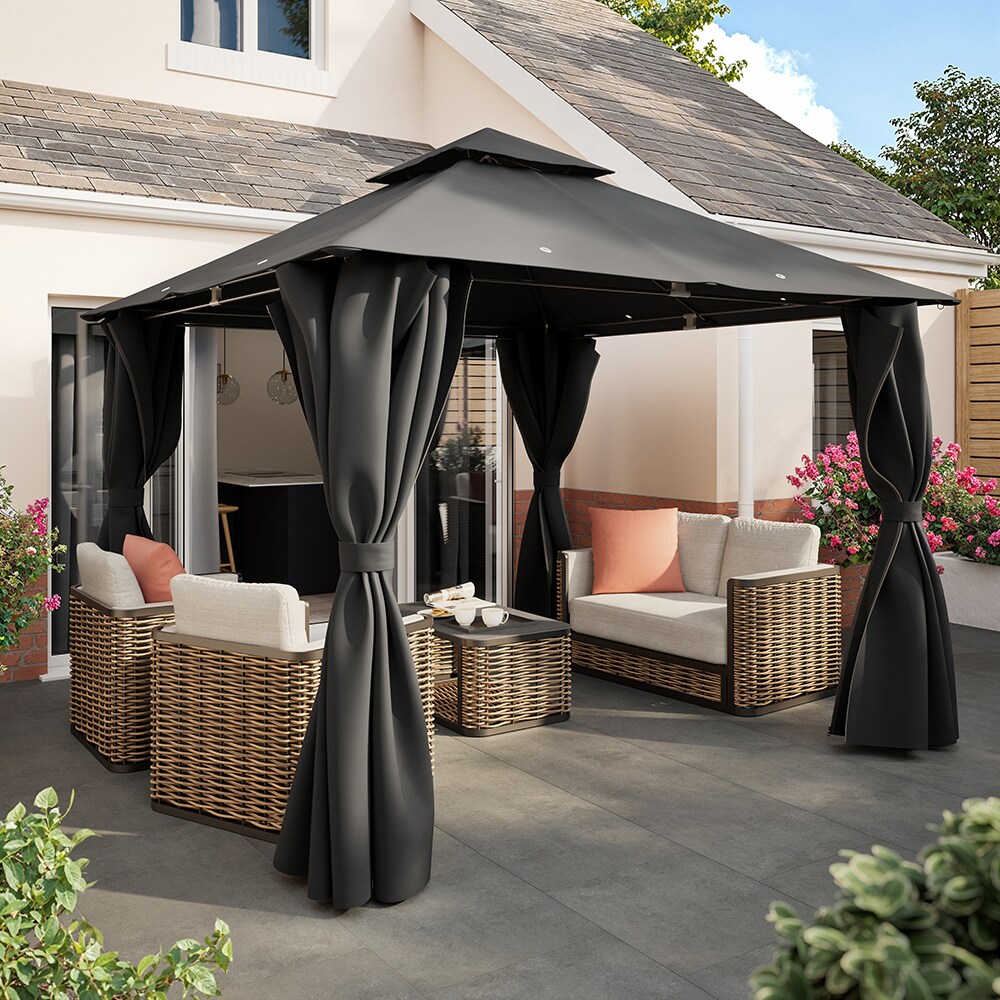 Pavilion terasa THAR, 300 x 300 cm, gri