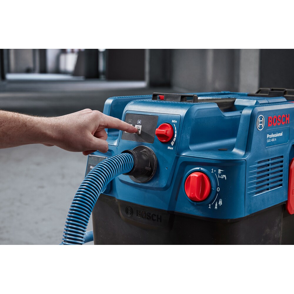 Aspirator umed/uscat BOSCH GAS 400A, 1200W, 28l, albastru
