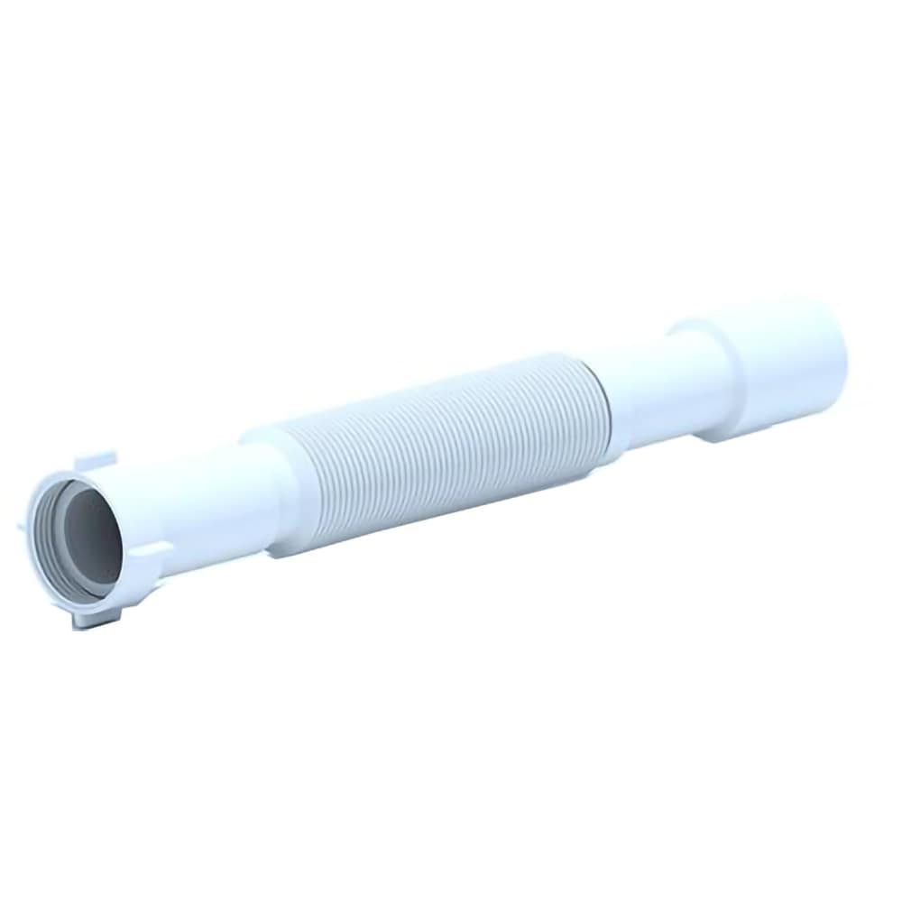 Racord flexibil Te-Ma, polipropilena, D 40-50mm, 1 1/4", alb