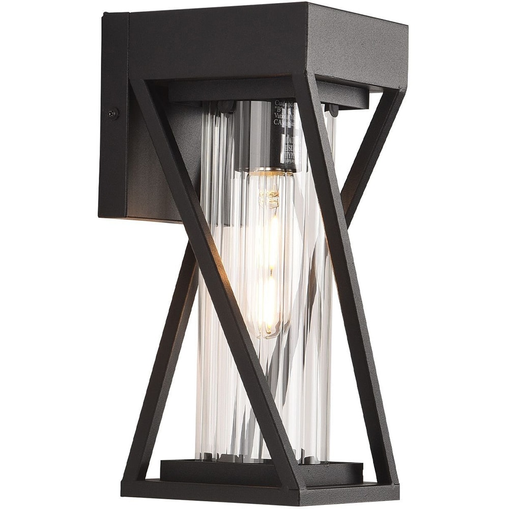 Aplica de exterior KLAUSEN Helena 3 KL133009, 15W, E27, Negru