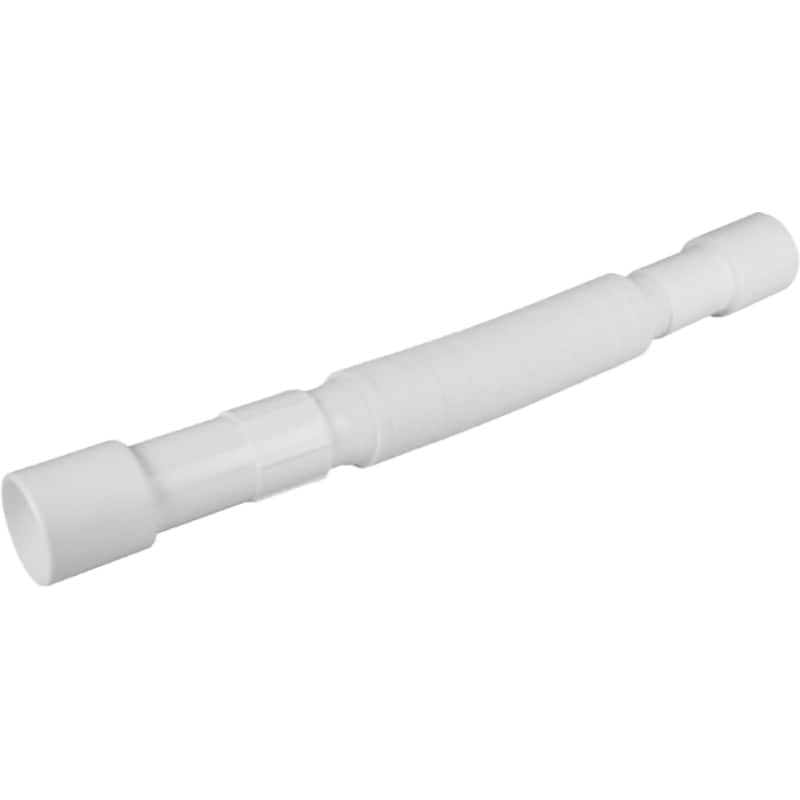 Racord flexibil EUROCIERE S72, extensibil, D 32/40 mm, 35-70 cm, alb
