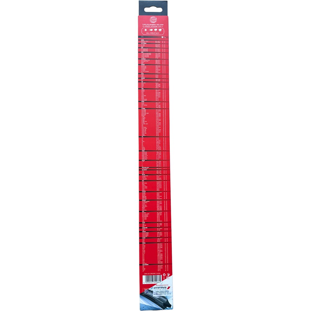Stergator parbriz CARMAX Premium, 13 adaptoare, 65cm