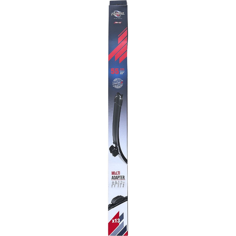 Stergator parbriz CARMAX Premium, 13 adaptoare, 55cm