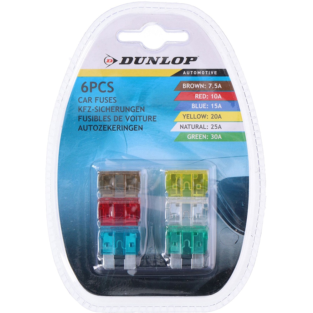 Sigurante auto DUNLOP, 6buc