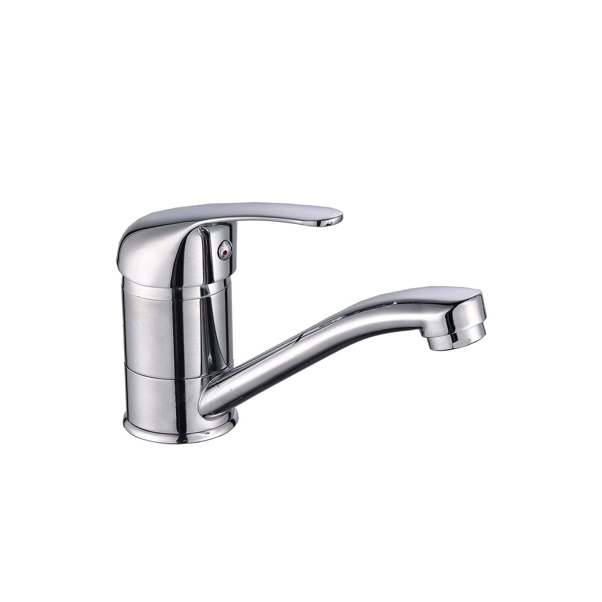 Baterie lavoar Seal, pipa mobila, monocomanda, alama, finisaj cromat