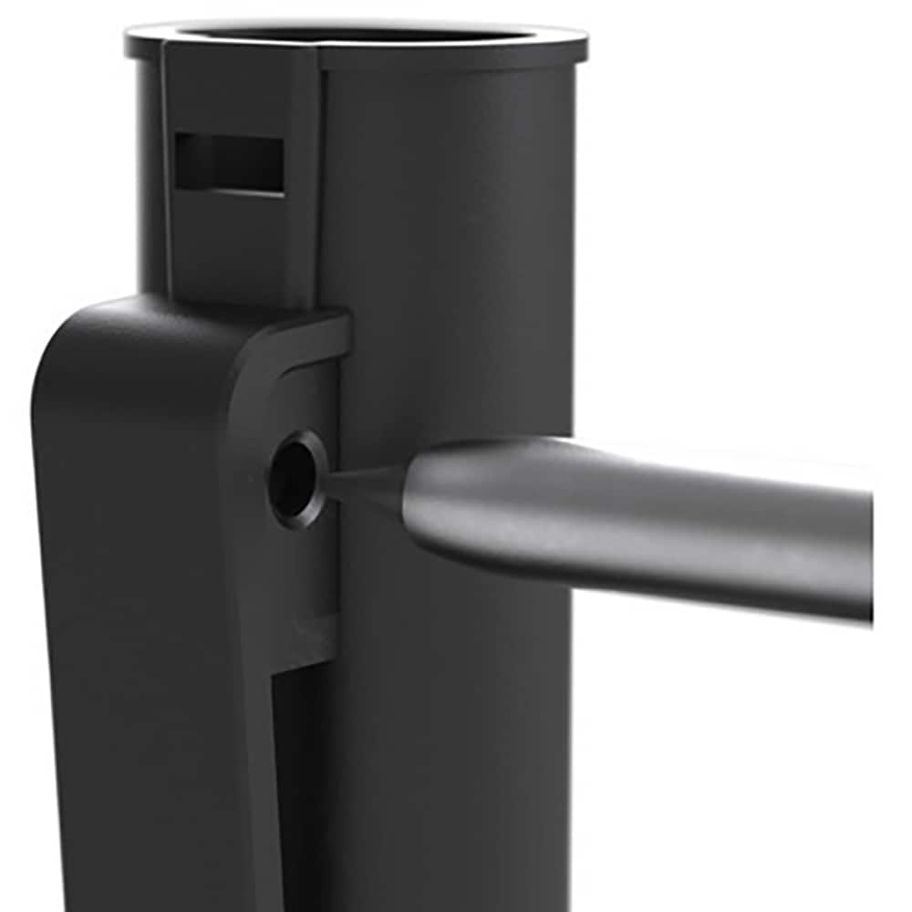 Creion tamplarie reincarcabil MAGNUSSON, HB, 2.8 mm, ABS si policarbonat, negru