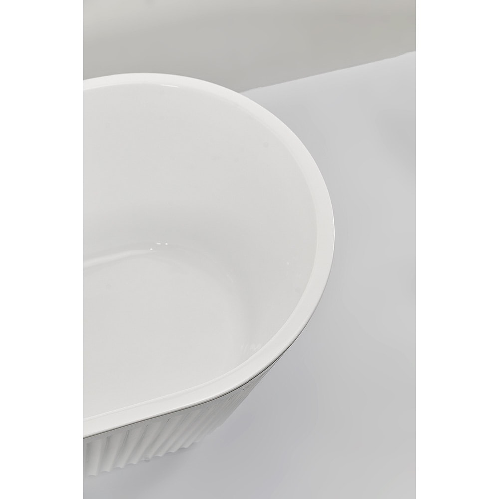 Cada baie freestanding SANOTECHNIK Tivoli G9046, acril, 170 x 75 x 58 cm, alb