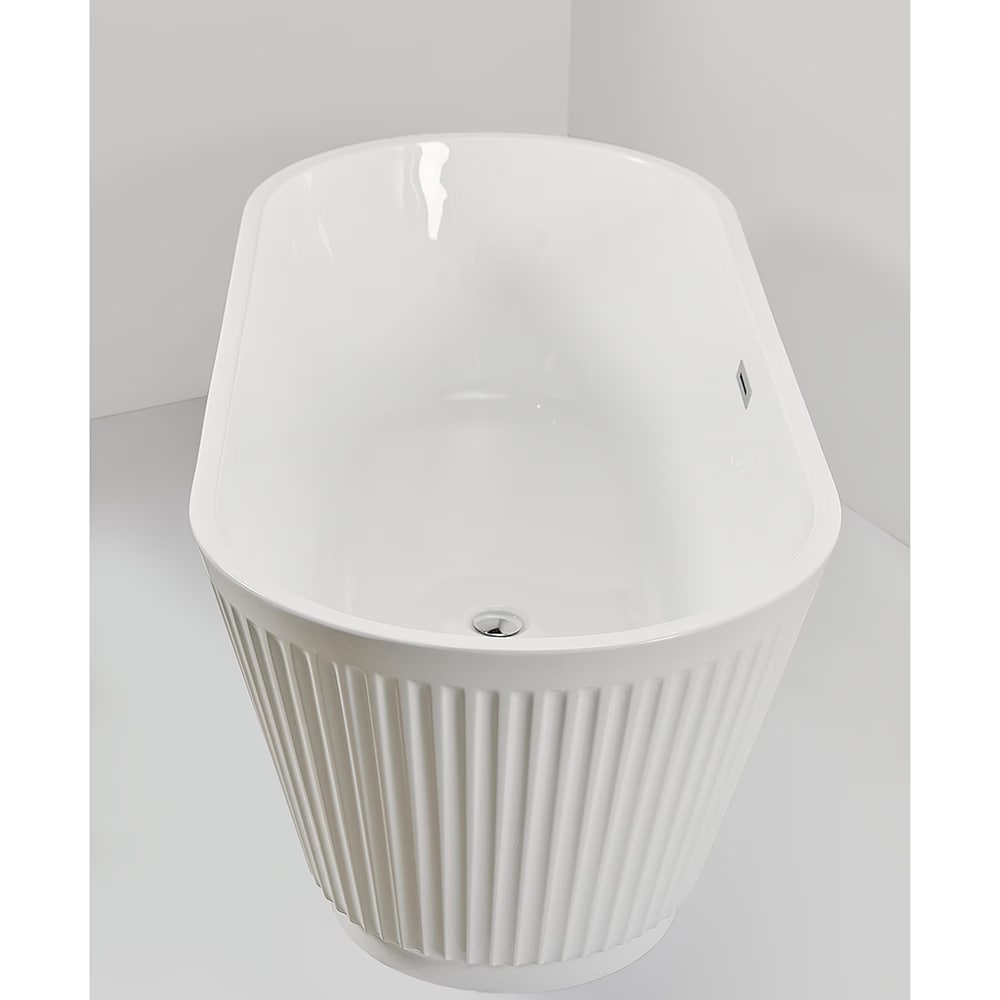 Cada baie freestanding SANOTECHNIK Tivoli G9046, acril, 170 x 75 x 58 cm, alb