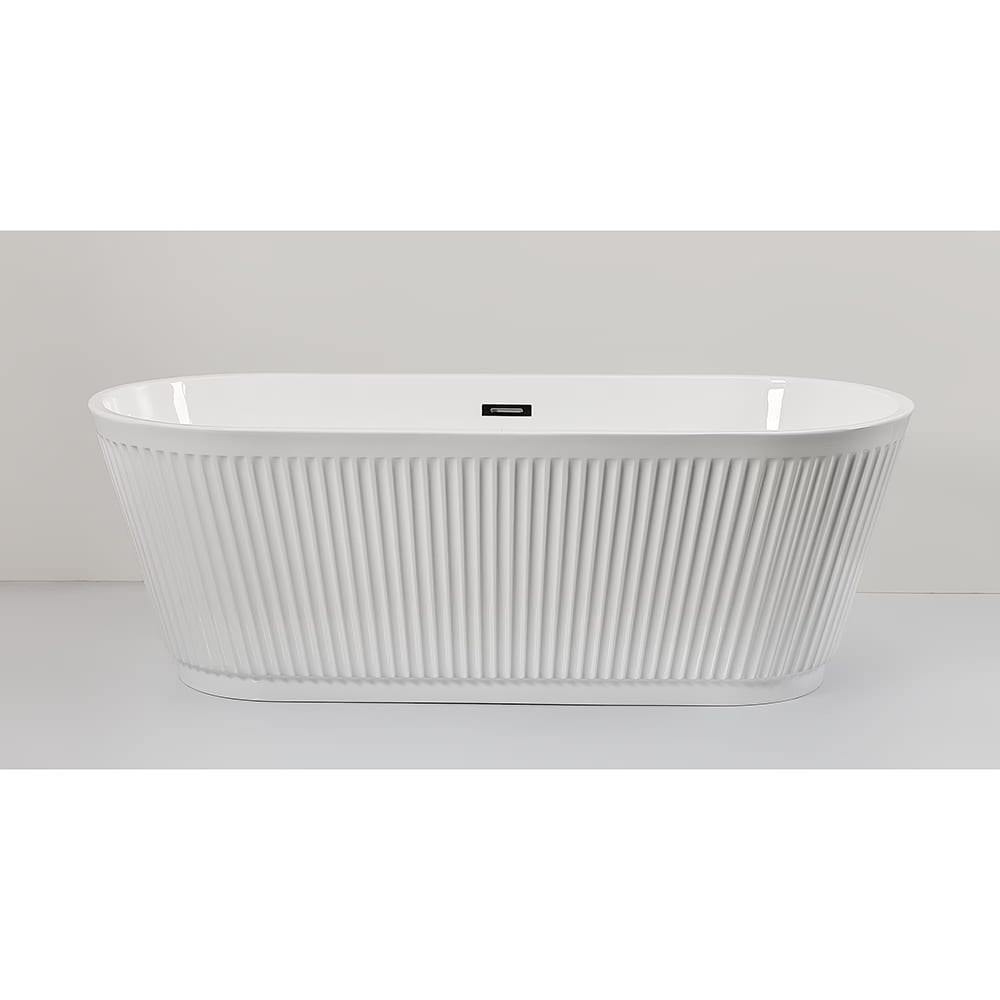 Cada baie freestanding SANOTECHNIK Tivoli G9046, acril, 170 x 75 x 58 cm, alb