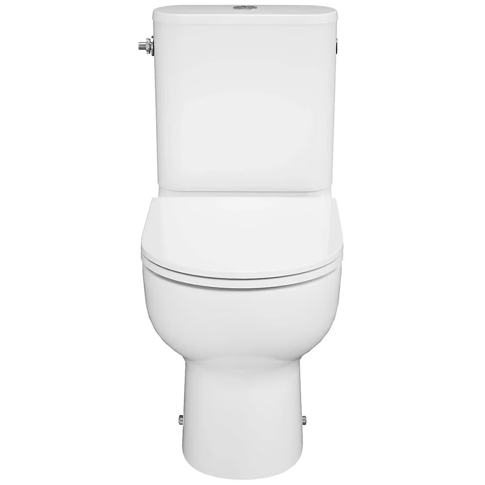 Set vas WC GOODHOME Cavally, evacuare verticala, rezervor 3-4.5l, capac SoftClose, ceramica, alb
