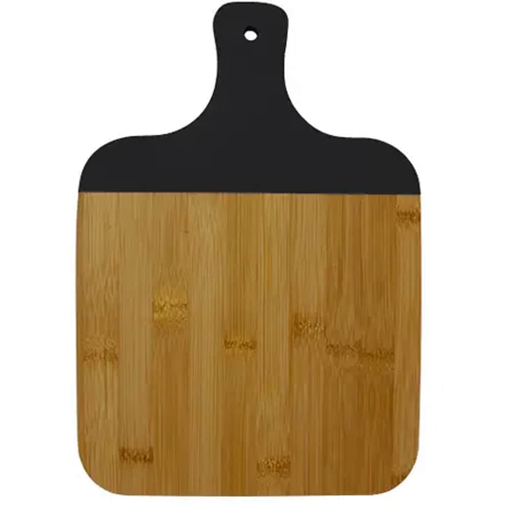 Tocator FRANDIS 101476436, 28x18cm, bambus, maro-negru