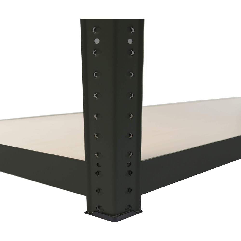 Raft atelier GOODHOME Ryle, otel, 120 x 40 x 179 cm, negru