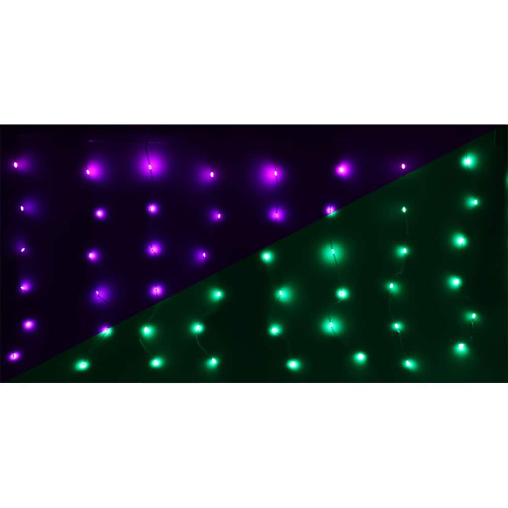 Perdea de lumini, LED RBG, 120 leduri
