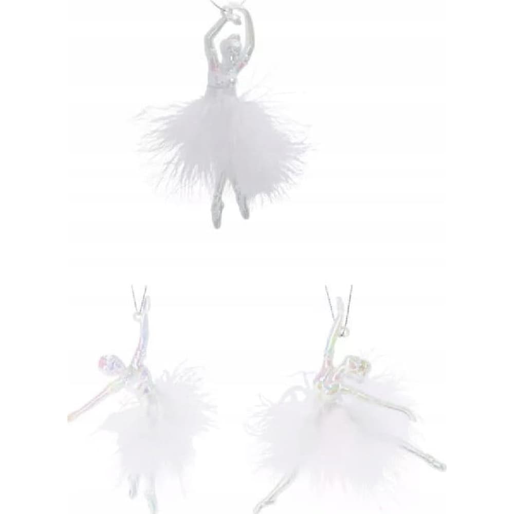 Decoratiune Balet, 15 cm, transparent