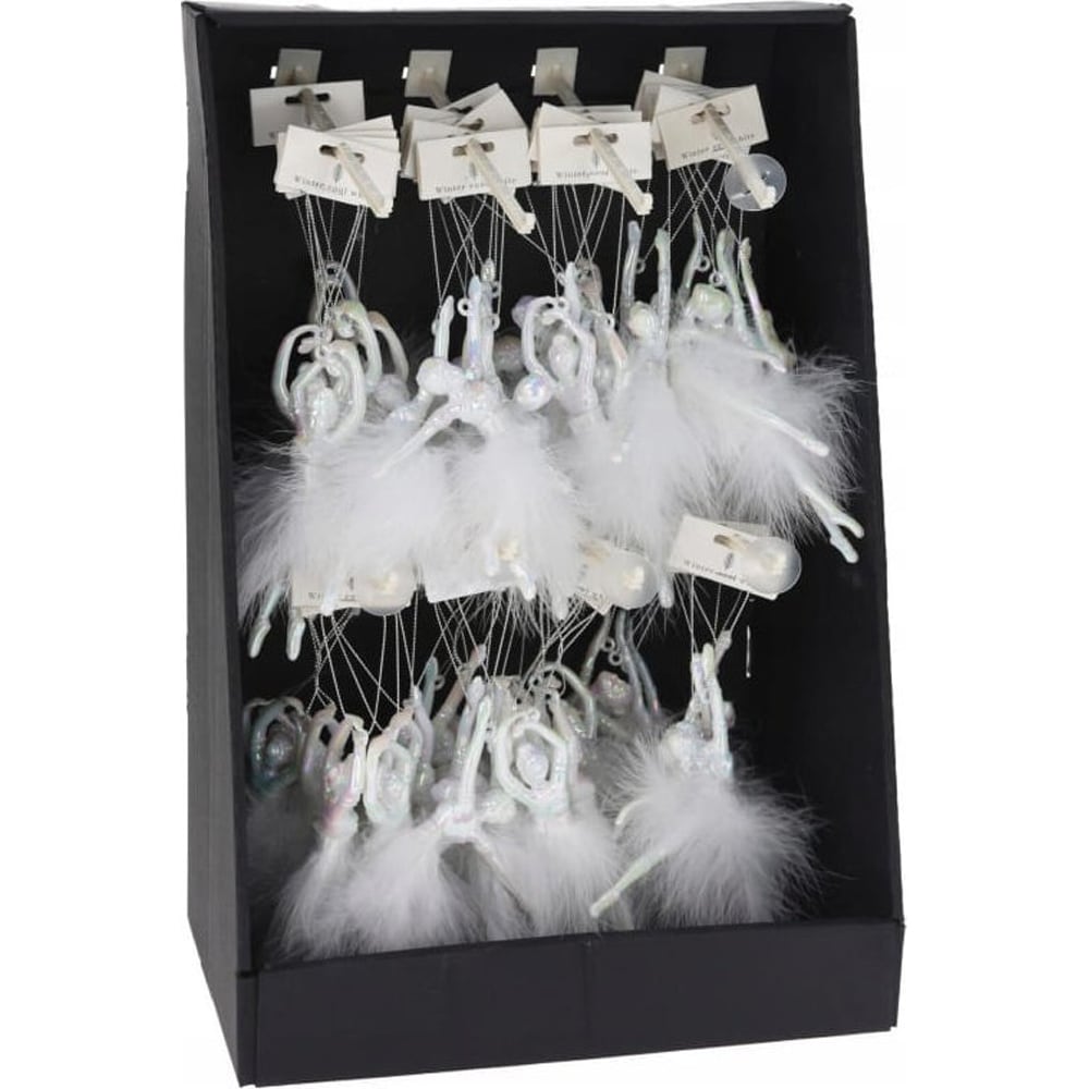 Decoratiune Balet, 15 cm, transparent